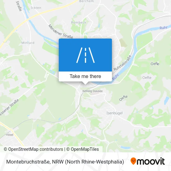 Карта Montebruchstraße
