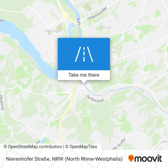 Карта Nierenhofer Straße