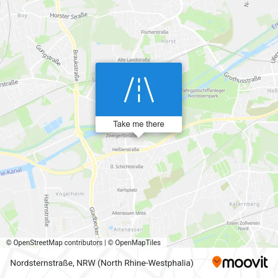 Nordsternstraße map