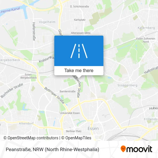 Карта Peanstraße