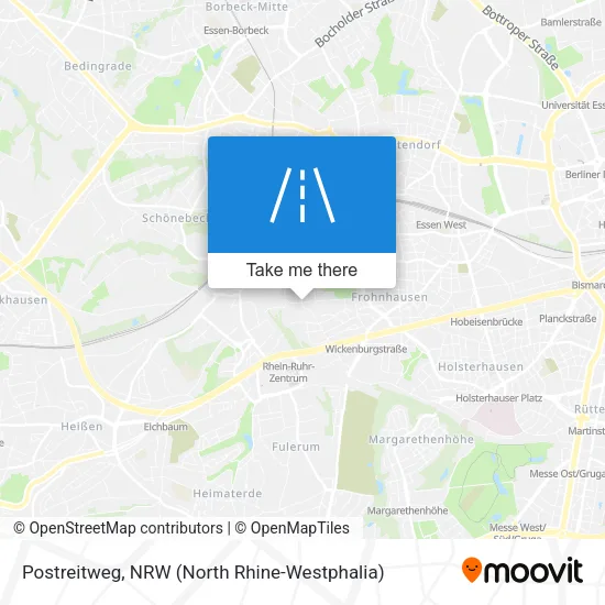 Карта Postreitweg