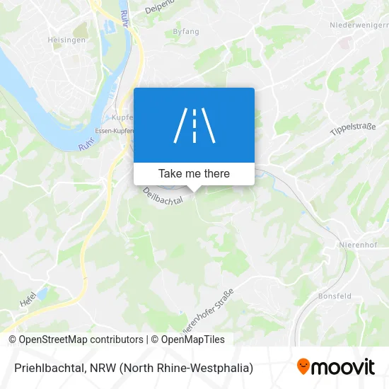 Карта Priehlbachtal