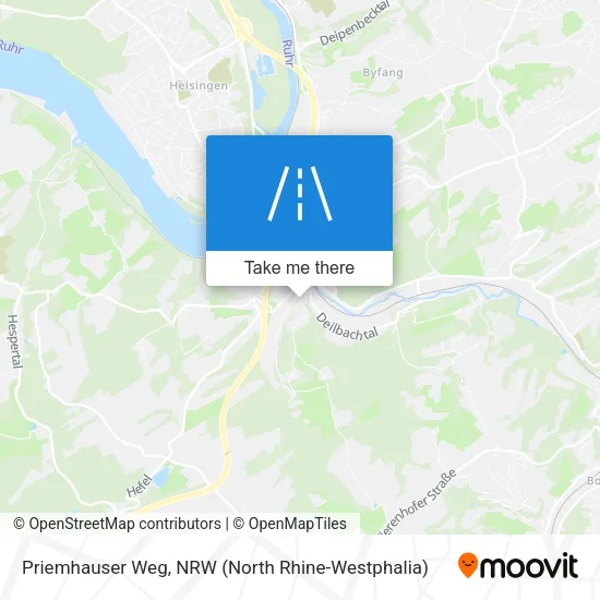 Карта Priemhauser Weg