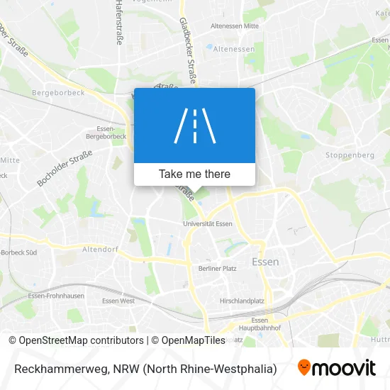 Карта Reckhammerweg