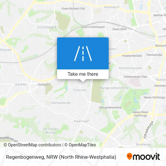 Карта Regenbogenweg