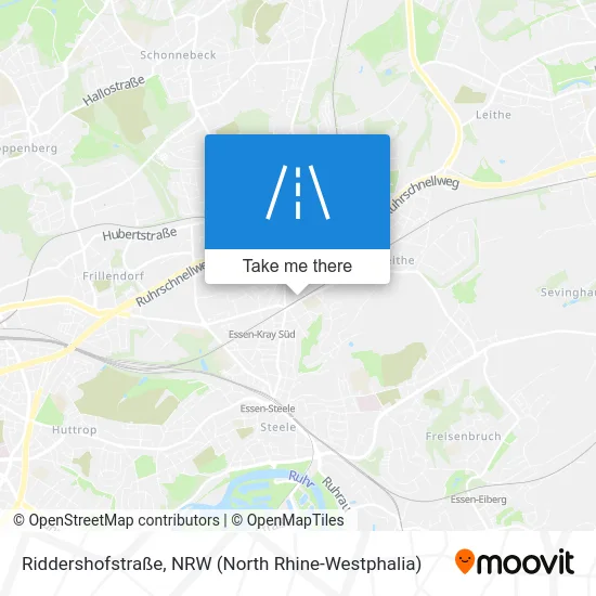 Riddershofstraße map