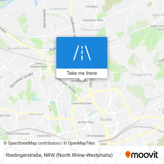 Riedingerstraße map