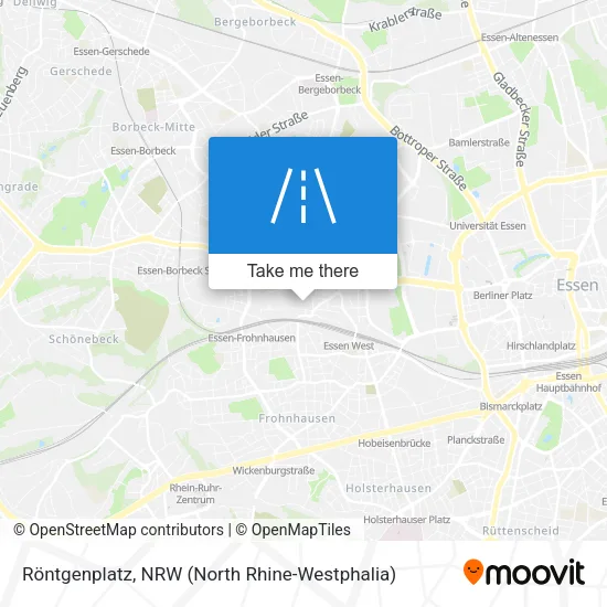Карта Röntgenplatz