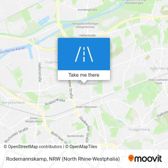Карта Rodemannskamp