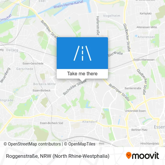 Roggenstraße map