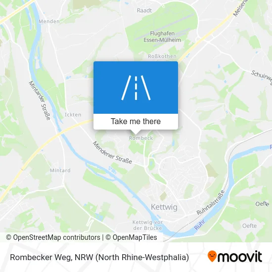 Карта Rombecker Weg