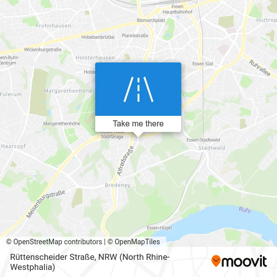 Rüttenscheider Straße map