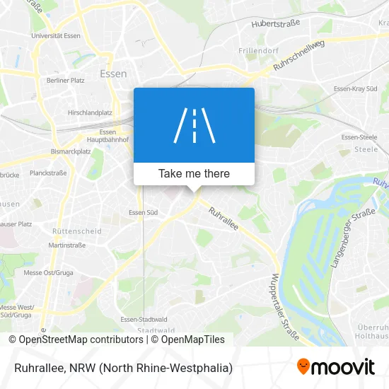 Карта Ruhrallee