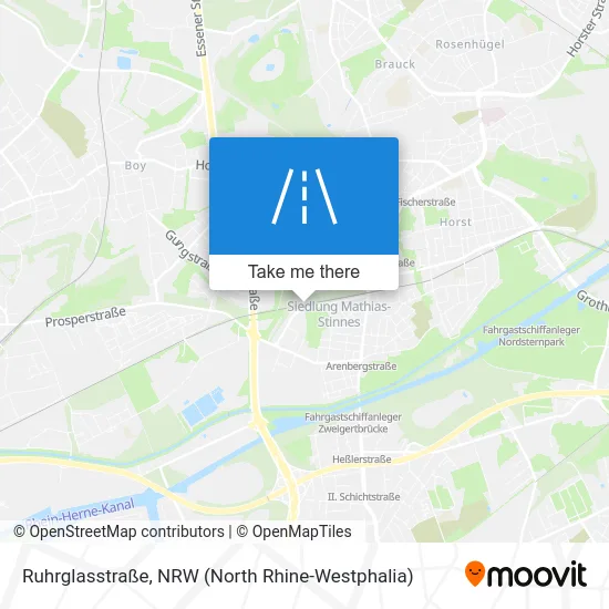 Ruhrglasstraße map
