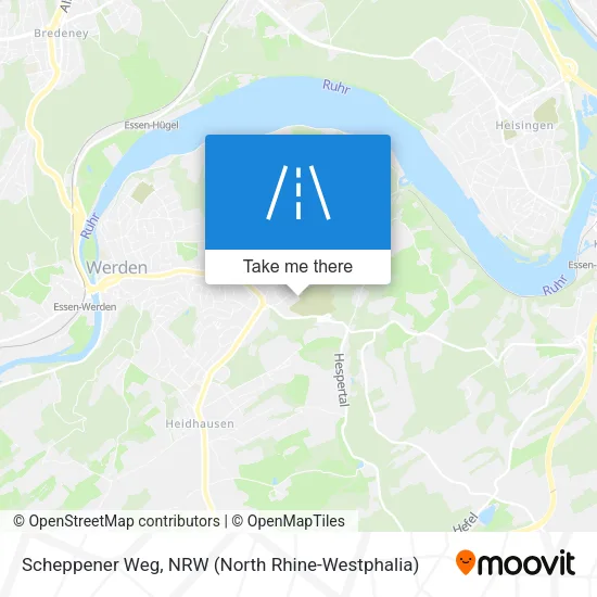 Карта Scheppener Weg