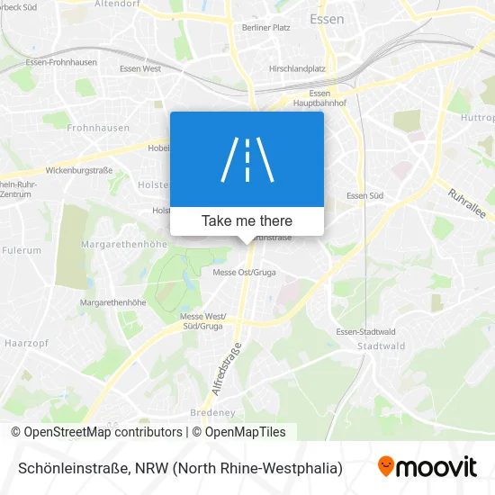 Карта Schönleinstraße