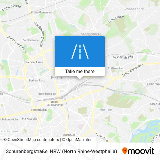 Карта Schürenbergstraße