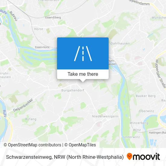 Schwarzensteinweg map