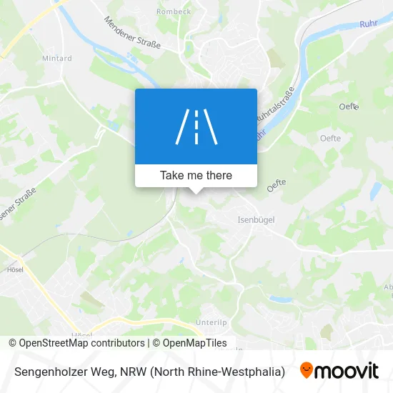 Sengenholzer Weg map