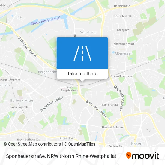 Sponheuerstraße map