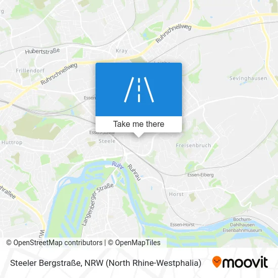 Steeler Bergstraße map