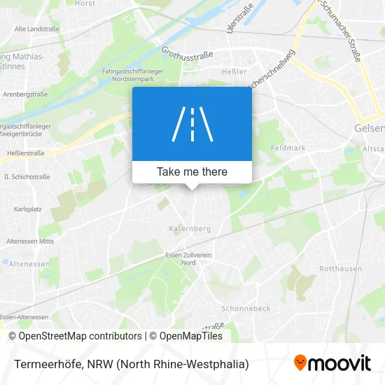 Карта Termeerhöfe