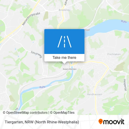 Карта Tiergarten