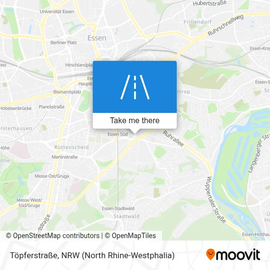 Töpferstraße map