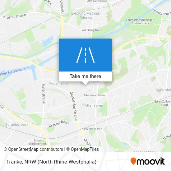 Карта Tränke