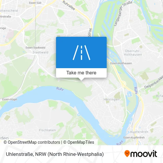 Карта Uhlenstraße