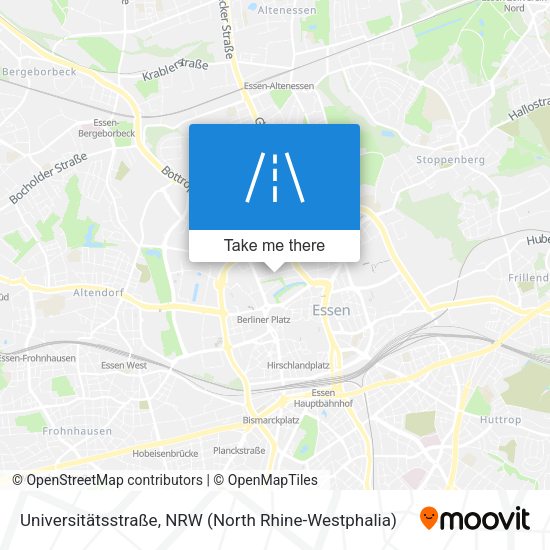 Universitätsstraße map
