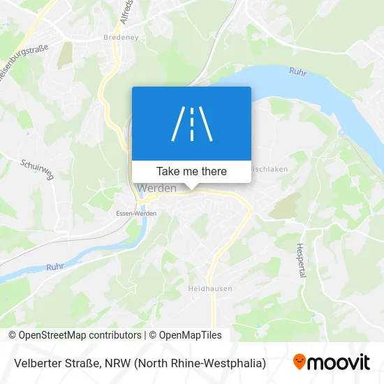 Velberter Straße map