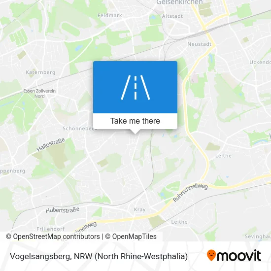 Карта Vogelsangsberg