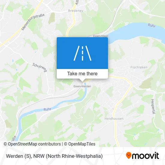 Карта Werden (S)