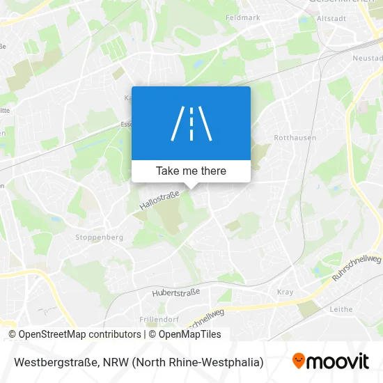 Westbergstraße map