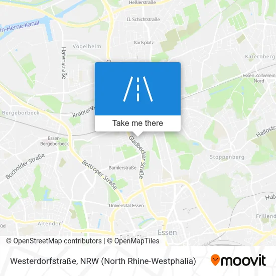 Westerdorfstraße map