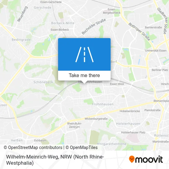 Wilhelm-Meinrich-Weg map