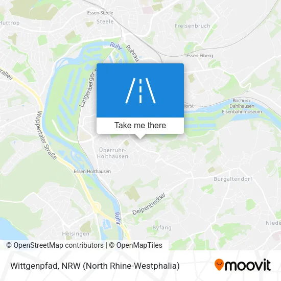 Карта Wittgenpfad