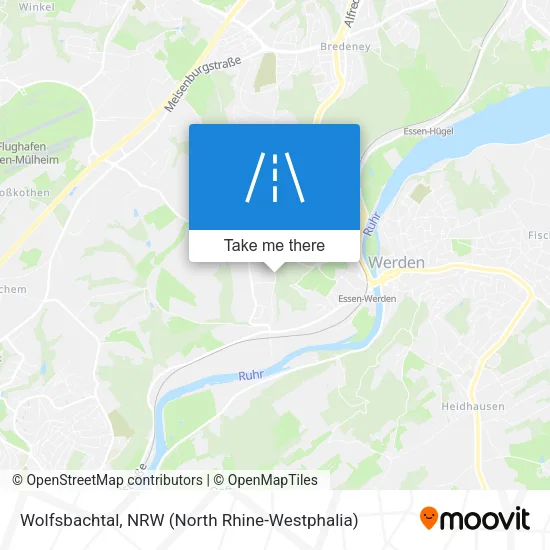 Карта Wolfsbachtal
