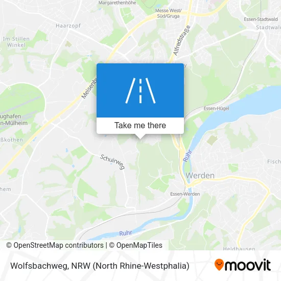 Карта Wolfsbachweg
