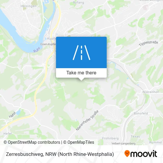 Zerresbuschweg map
