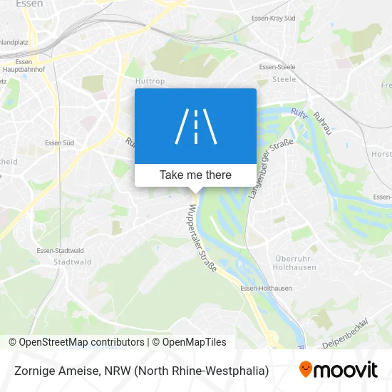 Карта Zornige Ameise