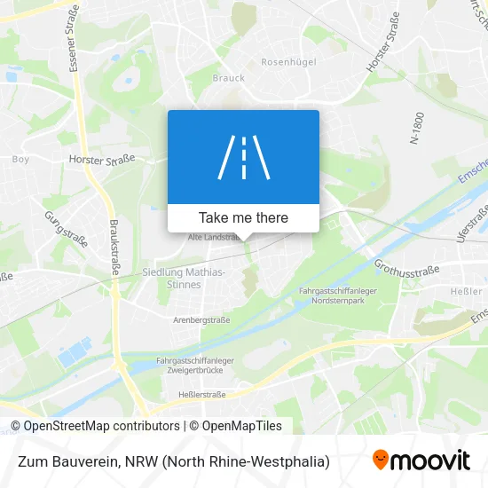 Карта Zum Bauverein