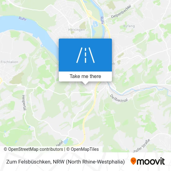 Карта Zum Felsbüschken