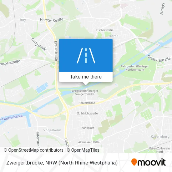 Карта Zweigertbrücke