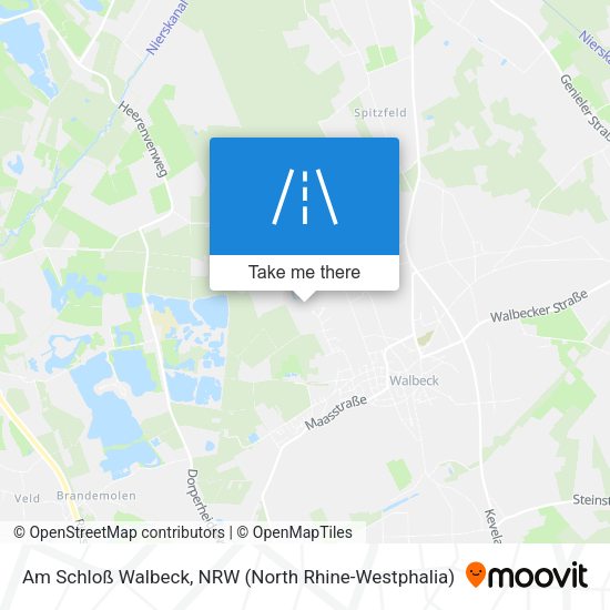 Am Schloß Walbeck map