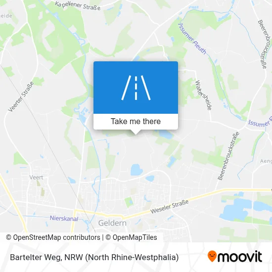 Bartelter Weg map