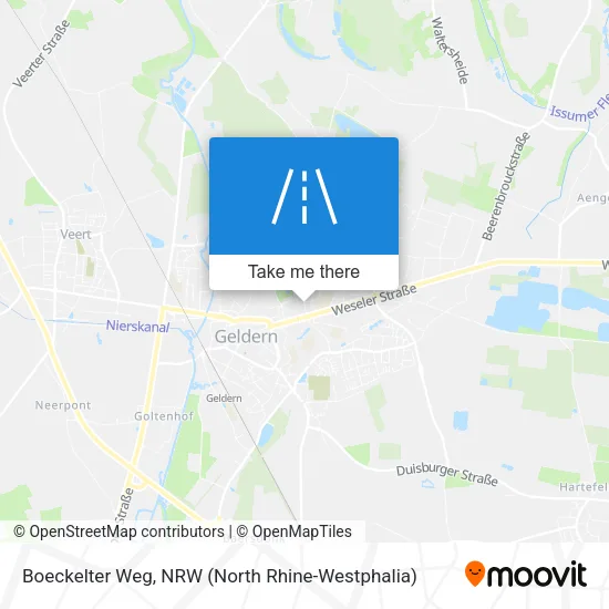 Карта Boeckelter Weg