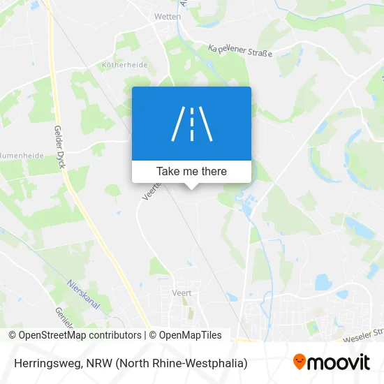 Herringsweg map