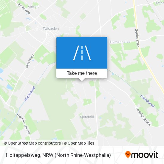 Holtappelsweg map